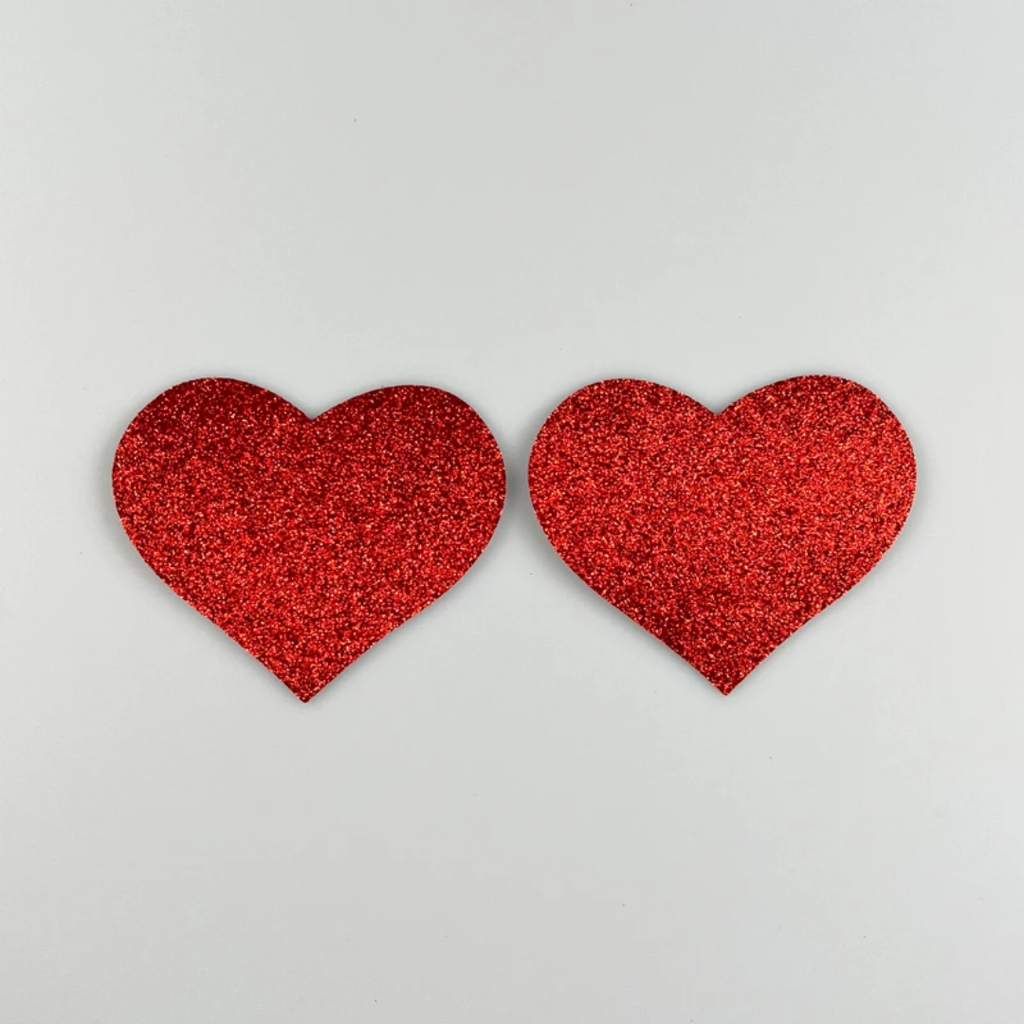 Glitter Heart Nipple Cover