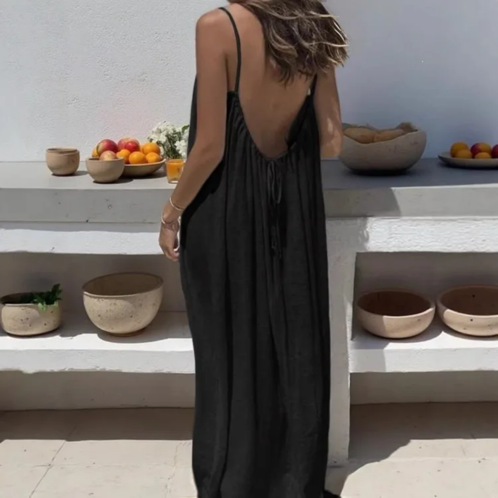 Flowy Backless Dress