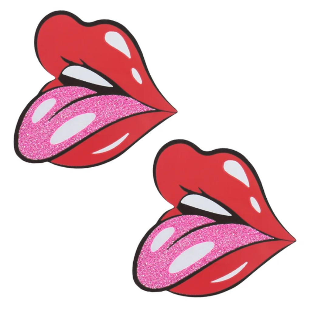 Glitter Tongue Nipple Cover