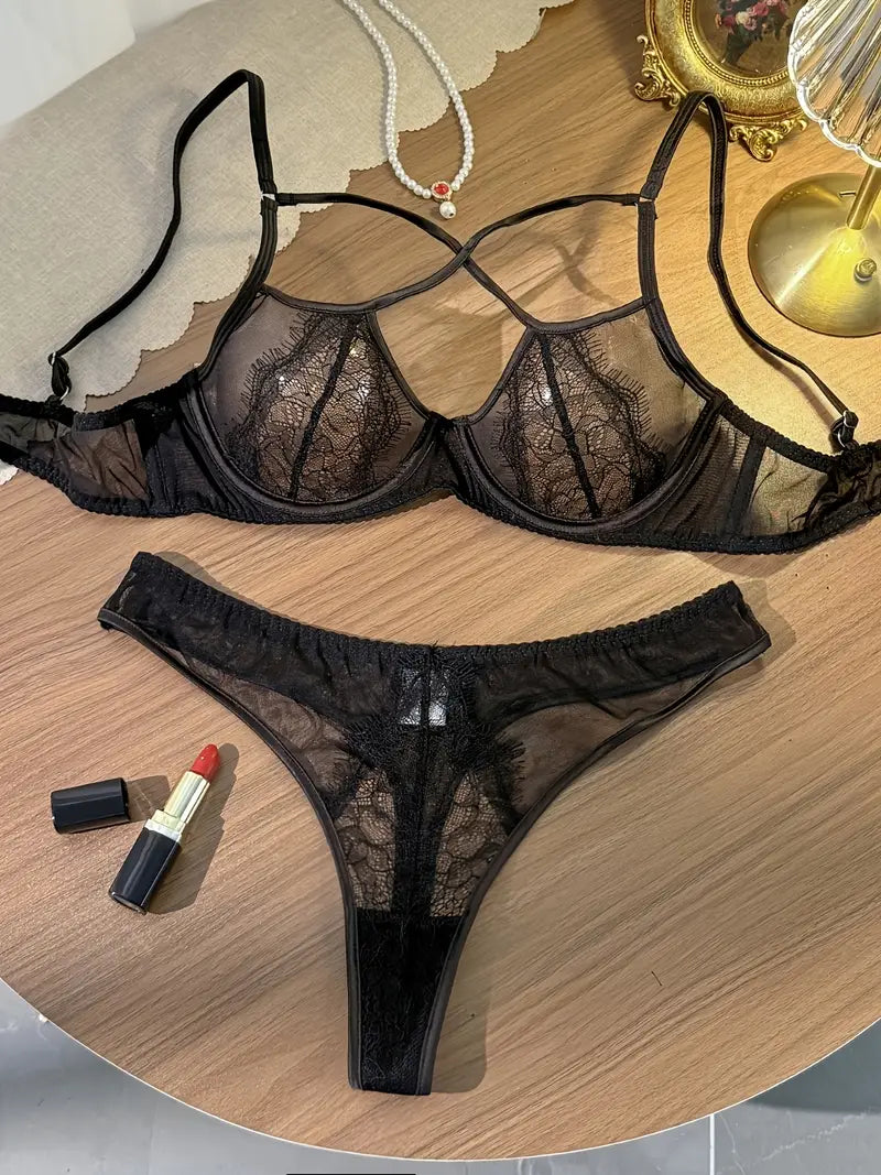 Velvet Vice Lingerie Set