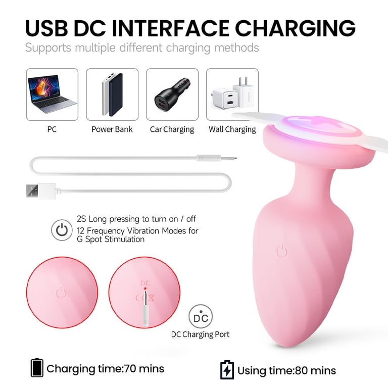 Vibrating Plug with Remote
