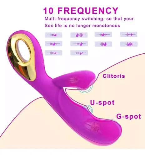 Rabbit Dual Motor Vibrator (usb charging)
