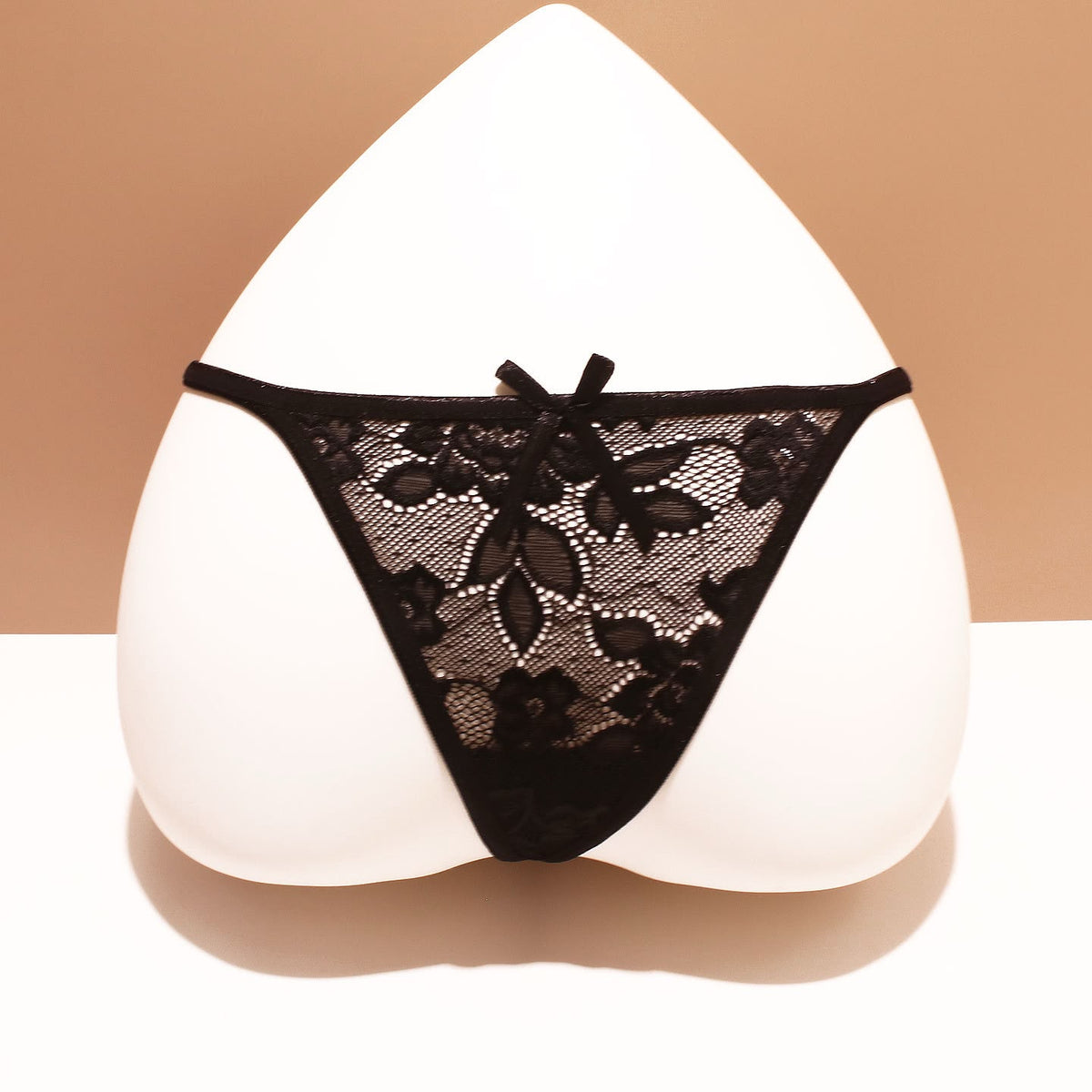 Floral Lace Thong