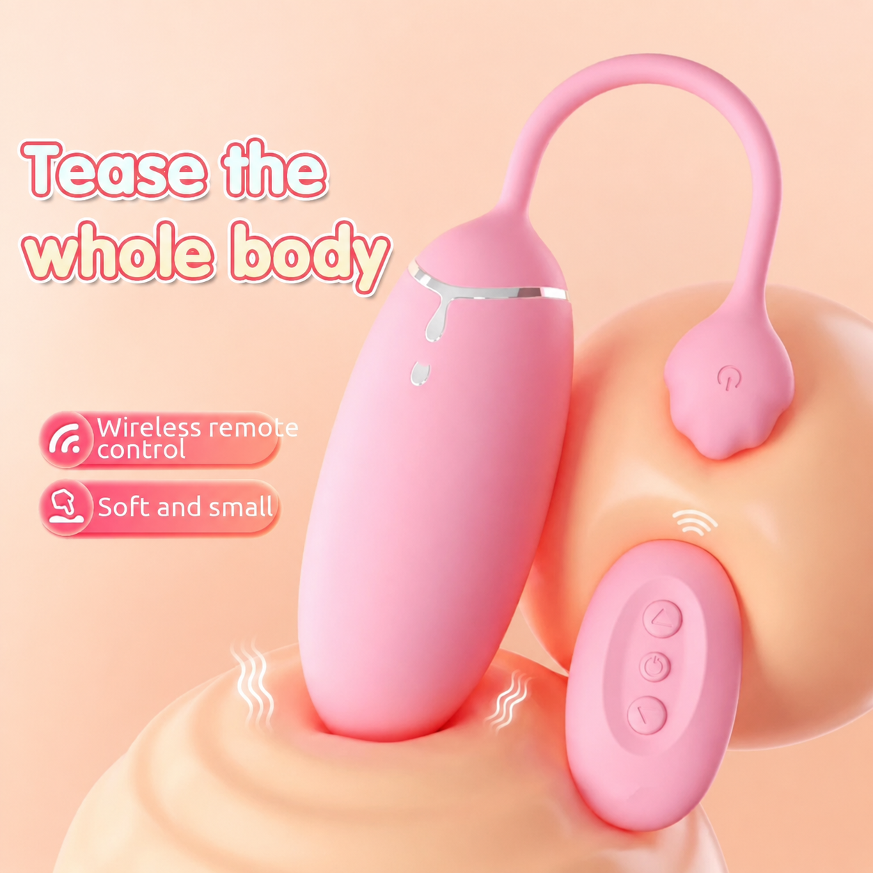 Heart Vibrator (with remote control)
