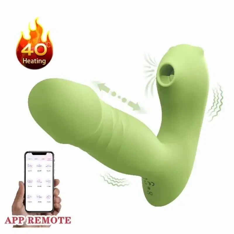 Smart Vibrator (heating/thrusting/sucking/vibration)