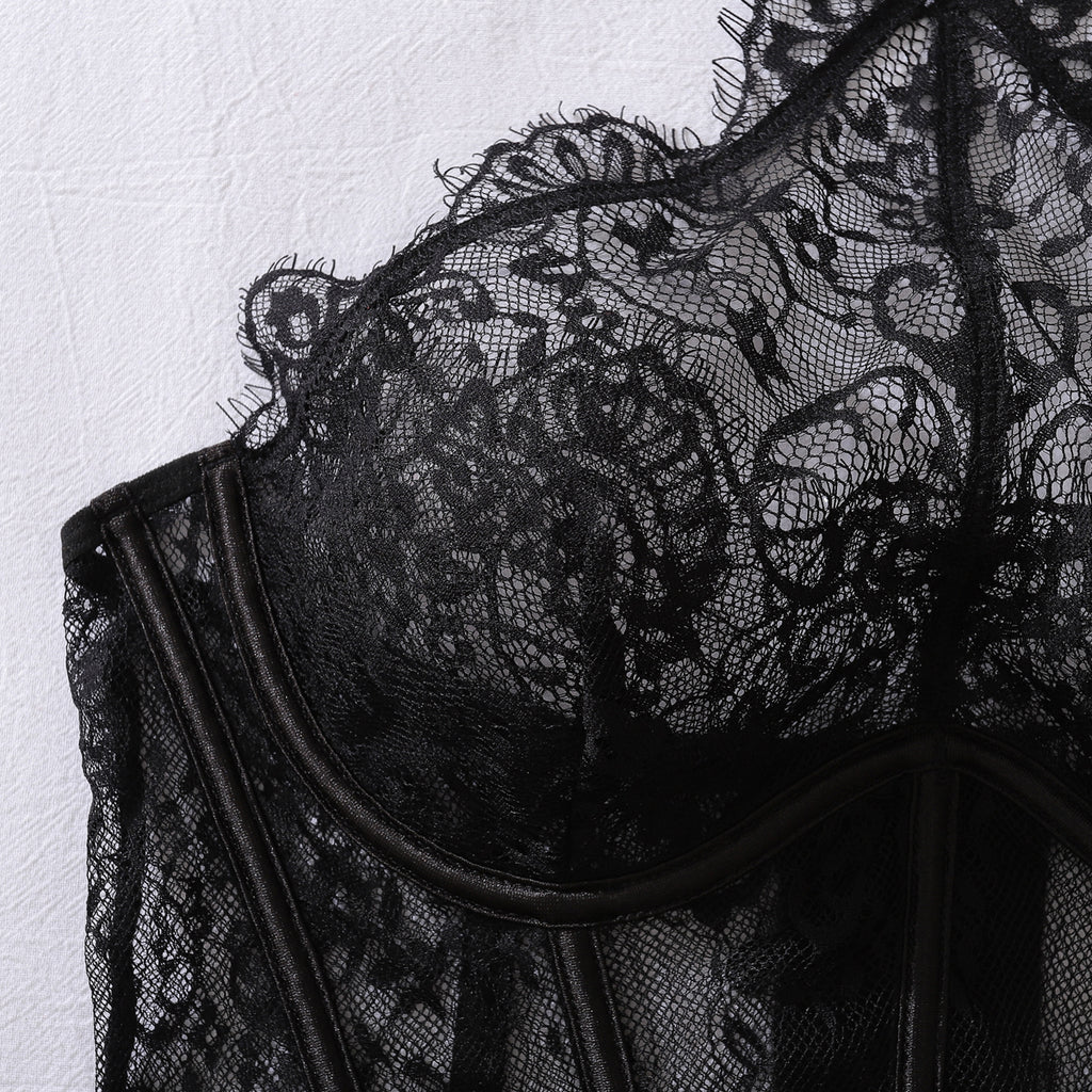 Lace Neck Set